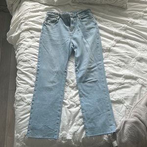 ZARA light demon jeans